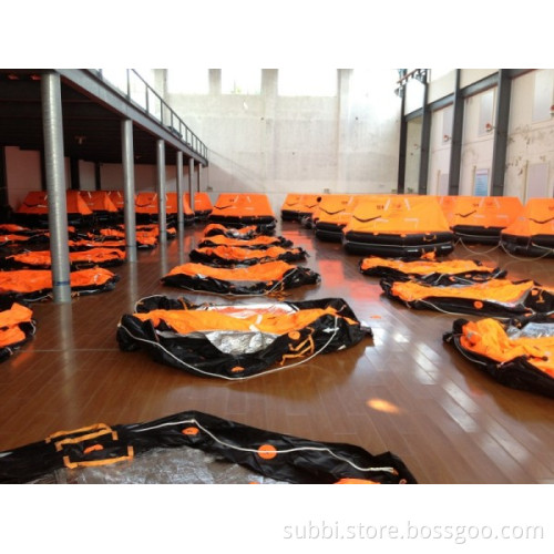 OPEN TYPE INFLATABLE LIFERAFTS
